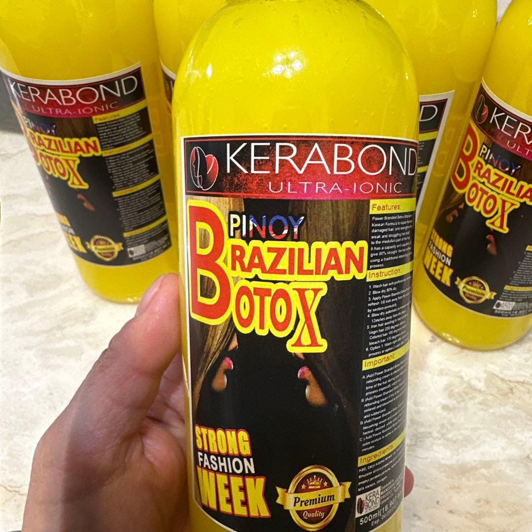 スタイリング剤 KERABOND Pinoy BrazilianBotox 500ml 5set