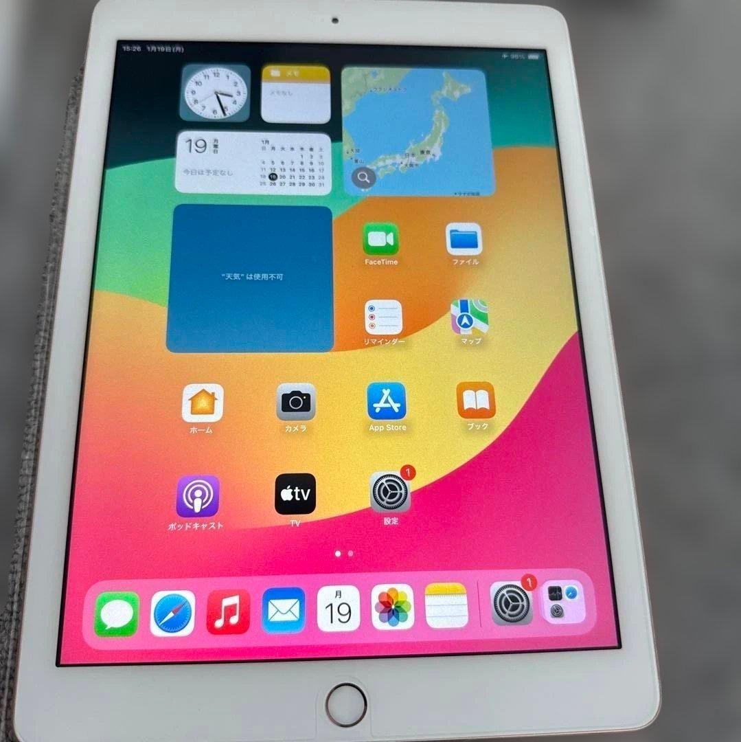 ジ*ン様 美品 Apple iPad 128GBセルラーモデル 第6世代ゴールド