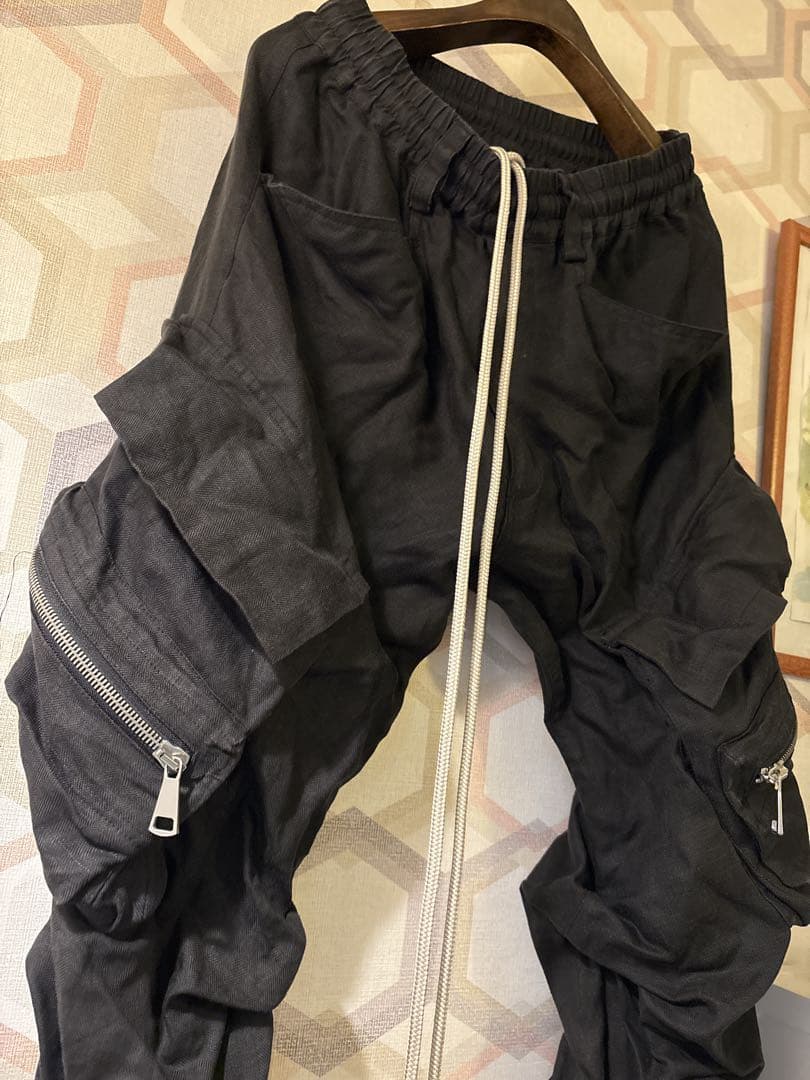 定価５万円 A.F ARTEFACT LINEN CARGOBAGGYパンツ