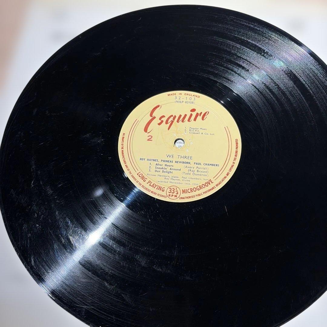 [レコード] Roy hayens we three LP esquire