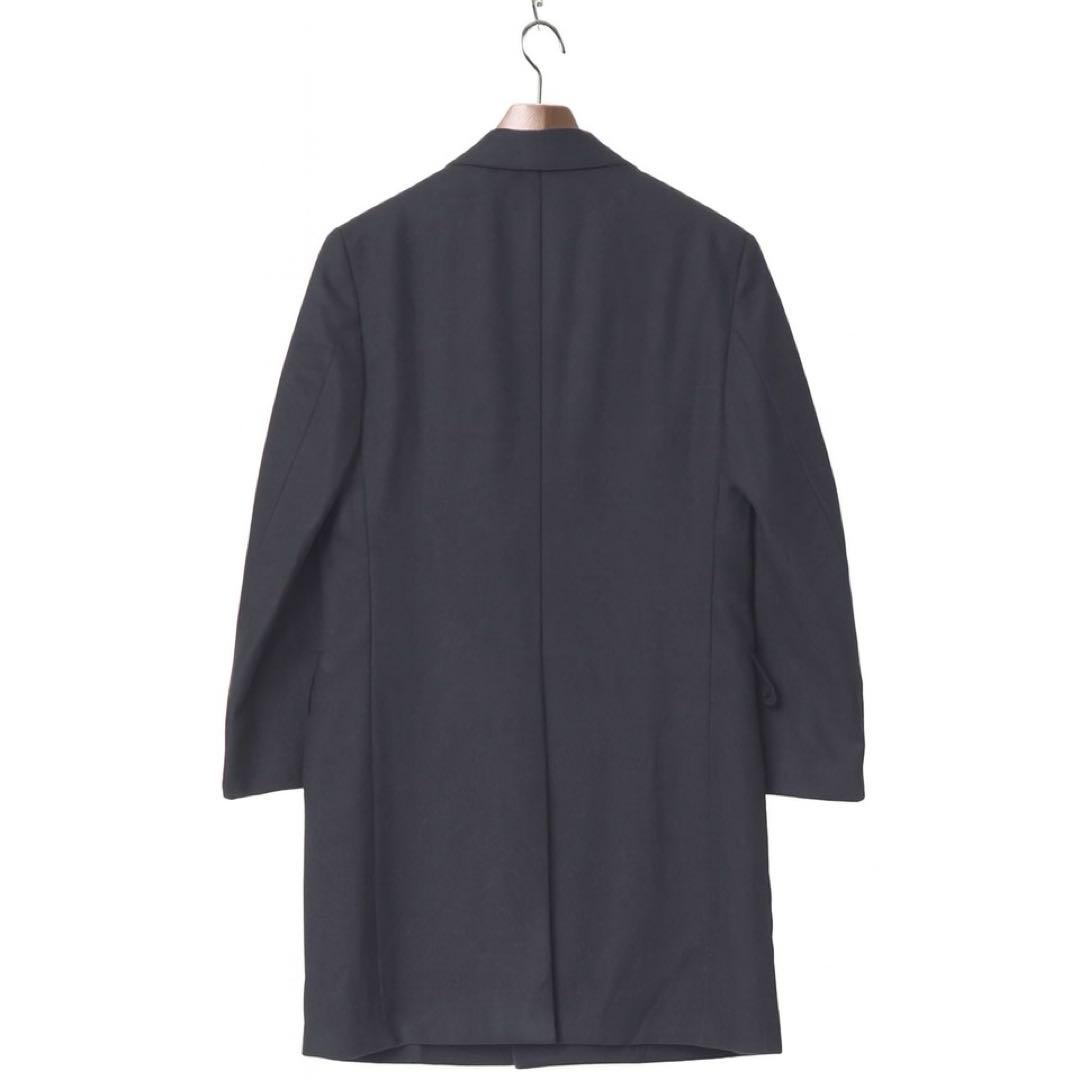 最終値下げ美品バーニーズニューヨーク チェスターコート カシミヤ ネイビー