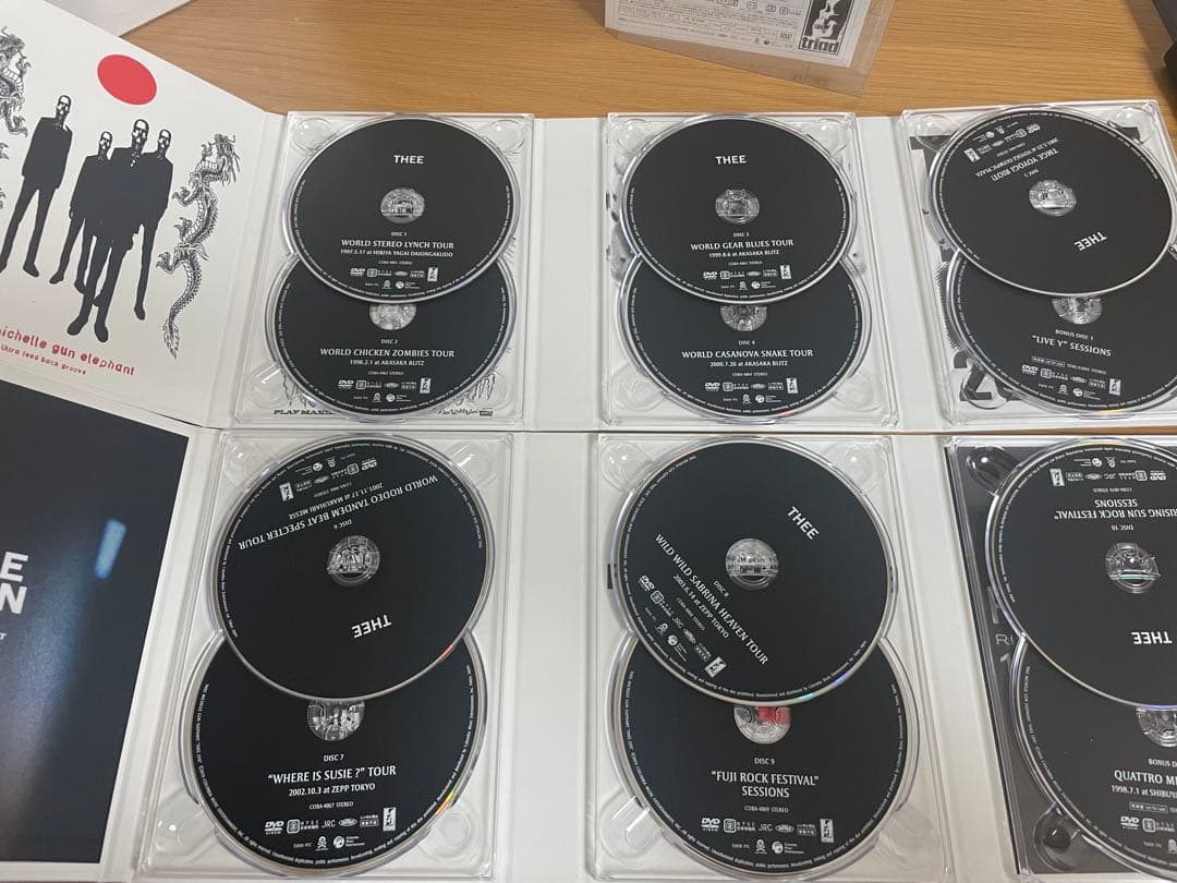 ミュージック THEE MICHELLE GUN ELEPHANT THEE LIVE DVD