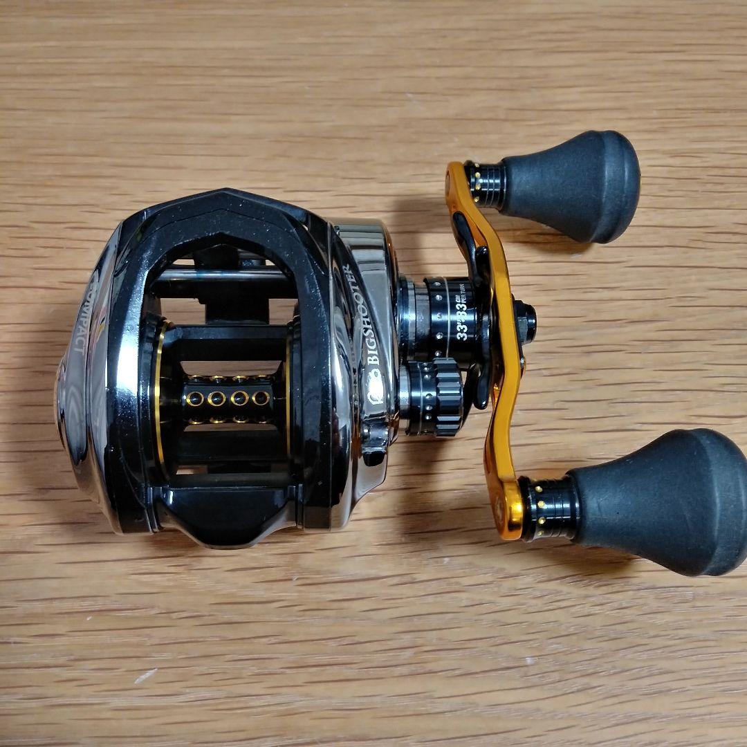 回転良好 アブガルシア ビッグシューターコンパクト8 ゴリシャリ無し