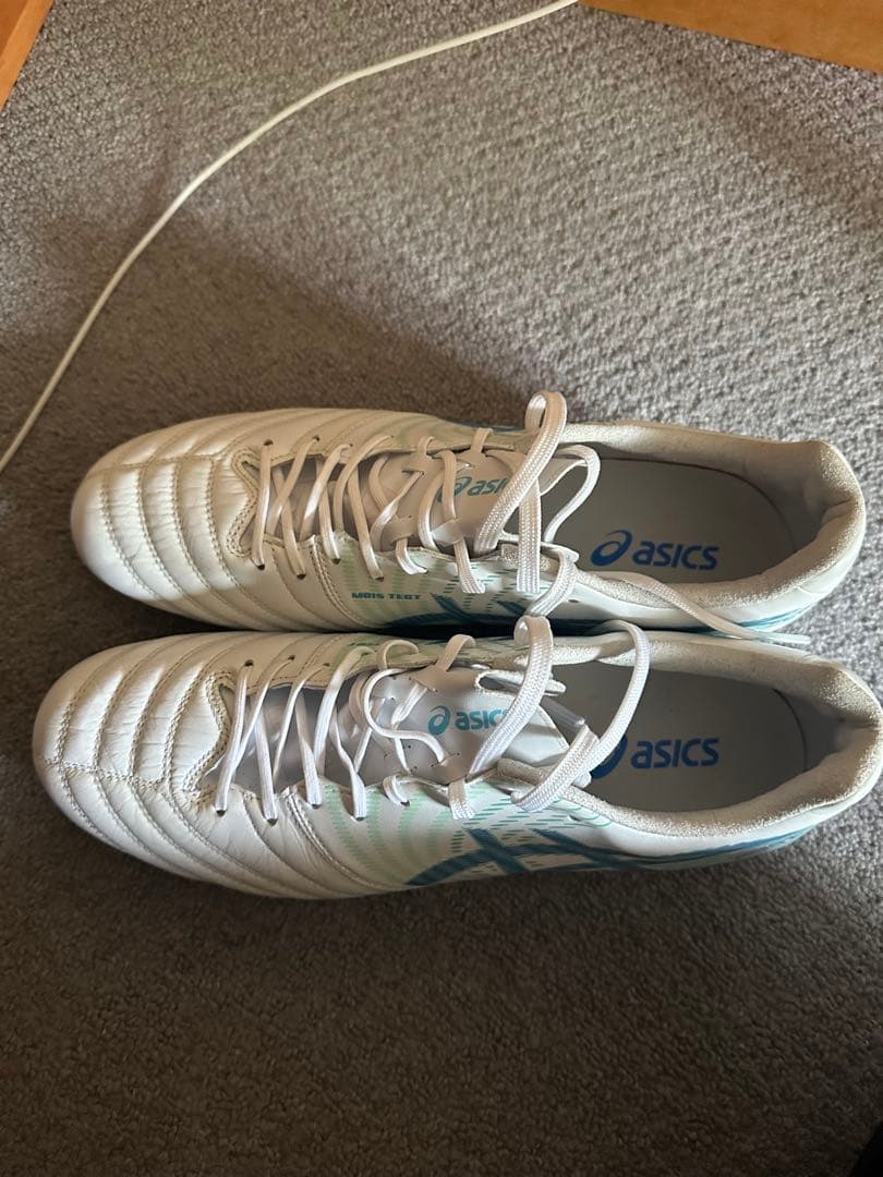 asics X-flyPRO2スパイクシューズ ホワイト/ブルー