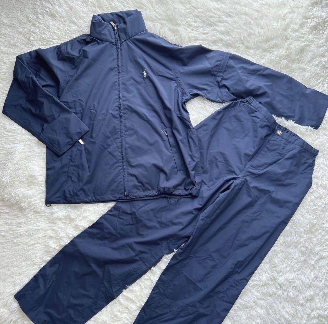 S*a様 美品✨Ralph Lauren Golf ネイビー レインウェア 防水