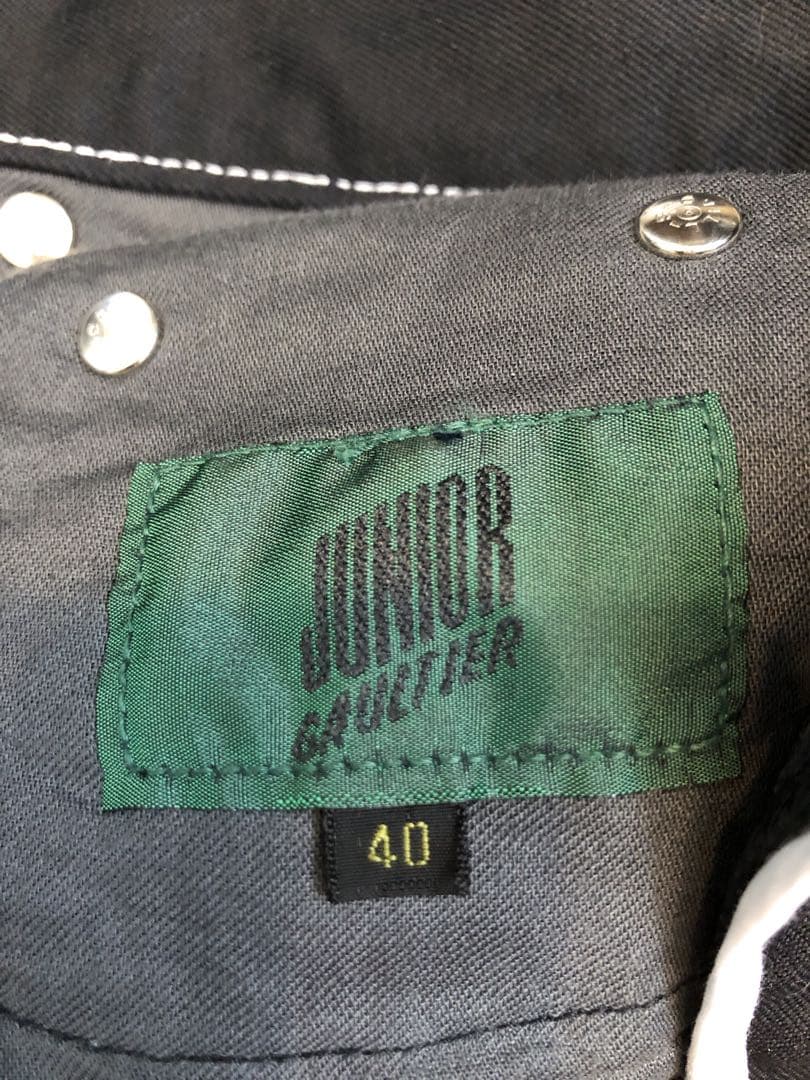 Junior Gaultier ゴルチエ　ミニ　スカート　サイドレース　y2k