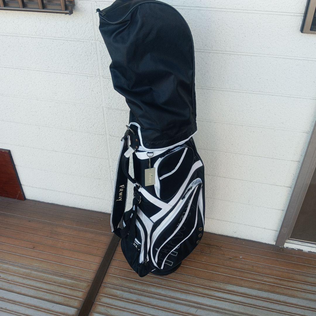 Fitway ゴルフバッグ ブラック/ホワイト