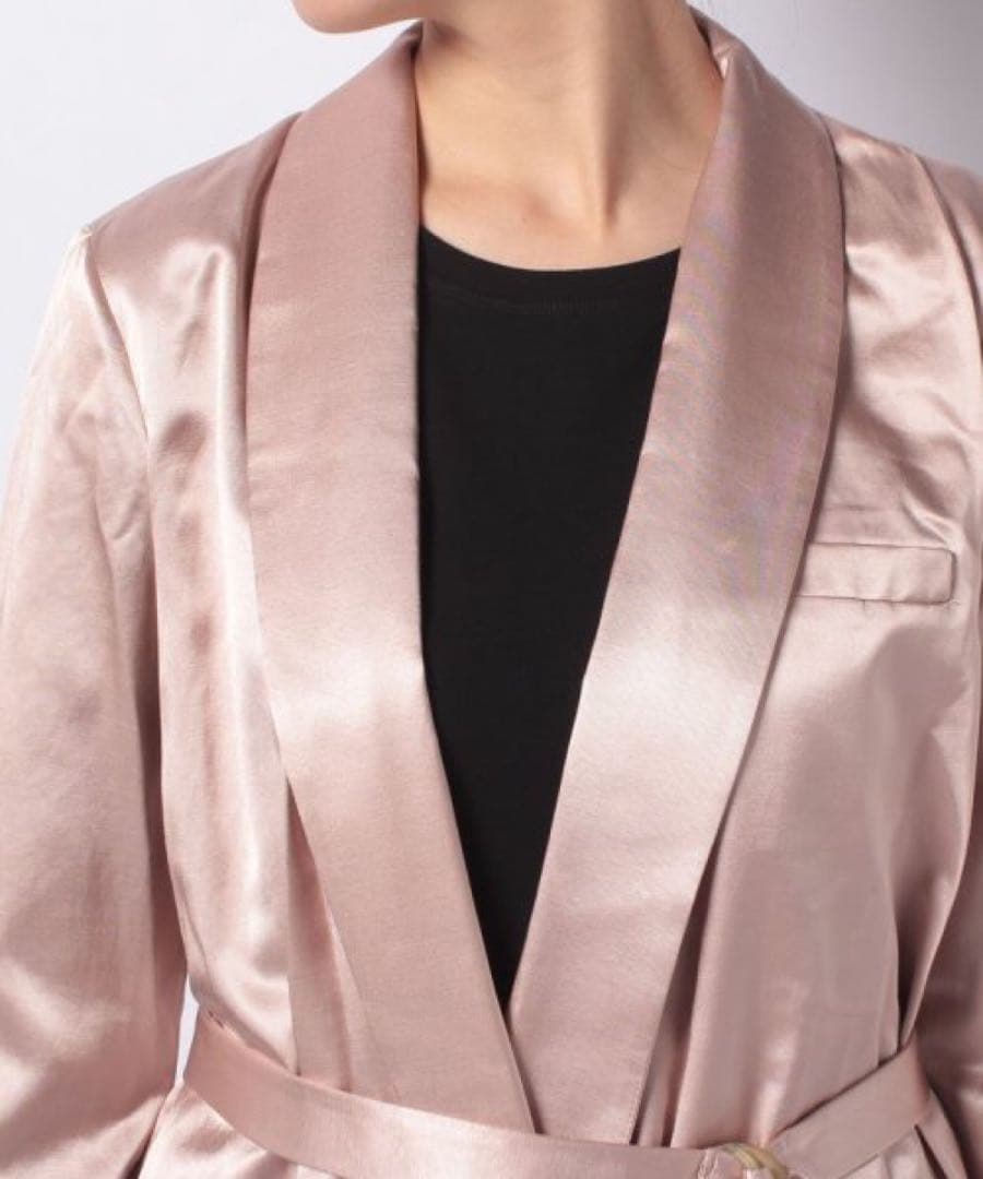 M.MARTIN ピンクサテンコート【定価17万】