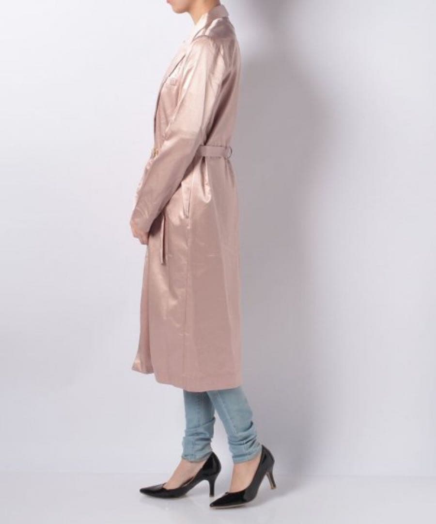 M.MARTIN ピンクサテンコート【定価17万】