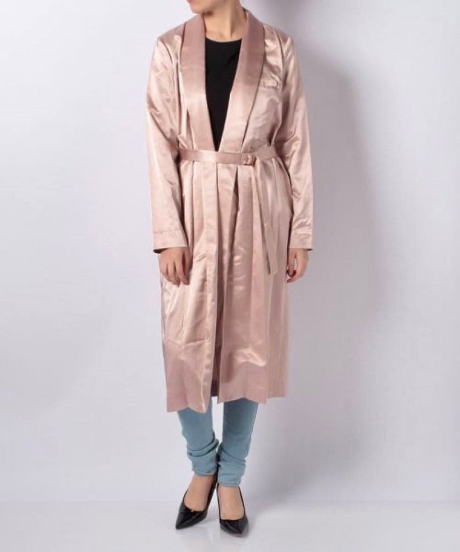 M.MARTIN ピンクサテンコート【定価17万】