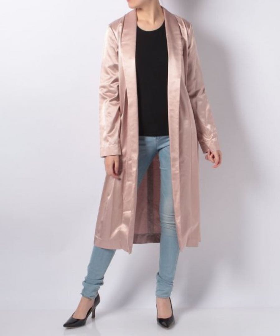 M.MARTIN ピンクサテンコート【定価17万】