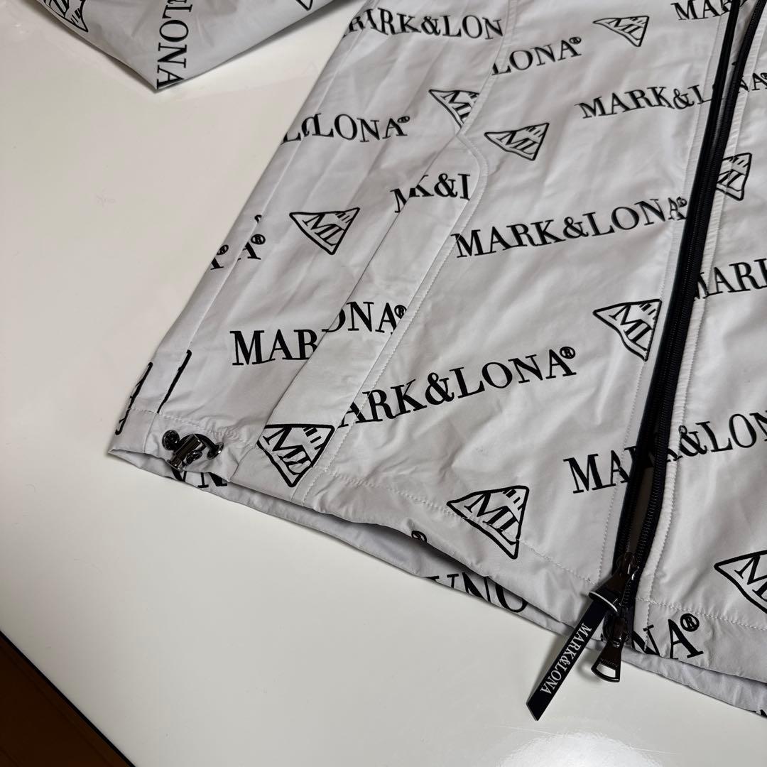 MARK&LONA ロゴプリントジャケット 48