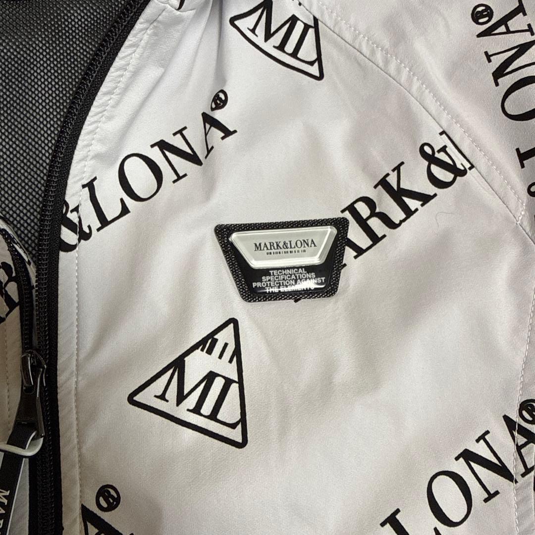 MARK&LONA ロゴプリントジャケット 48