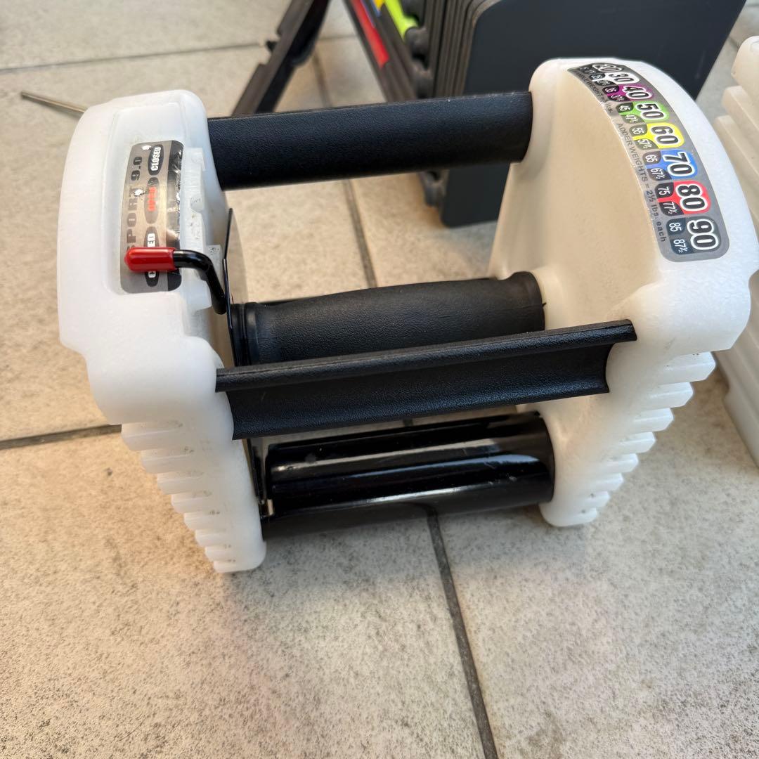 美品 TOPFILM SPORT 9.0 可変式 ダンベル 40kg 筋トレ ②