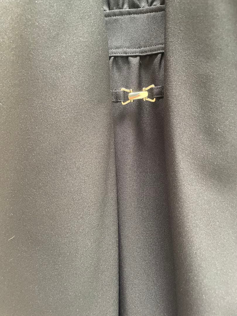 【JENNE】ショールカラーオードリーロングジレ Sサイズ