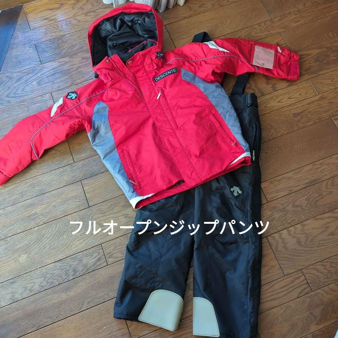 DESCENTE　デサント　スキーウェア　フルジップズボン　130