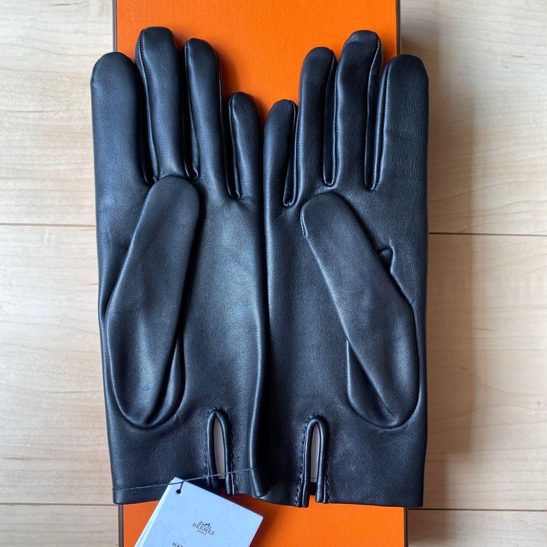 HERMES 新品未使用 ハーモニー レザーグローブ