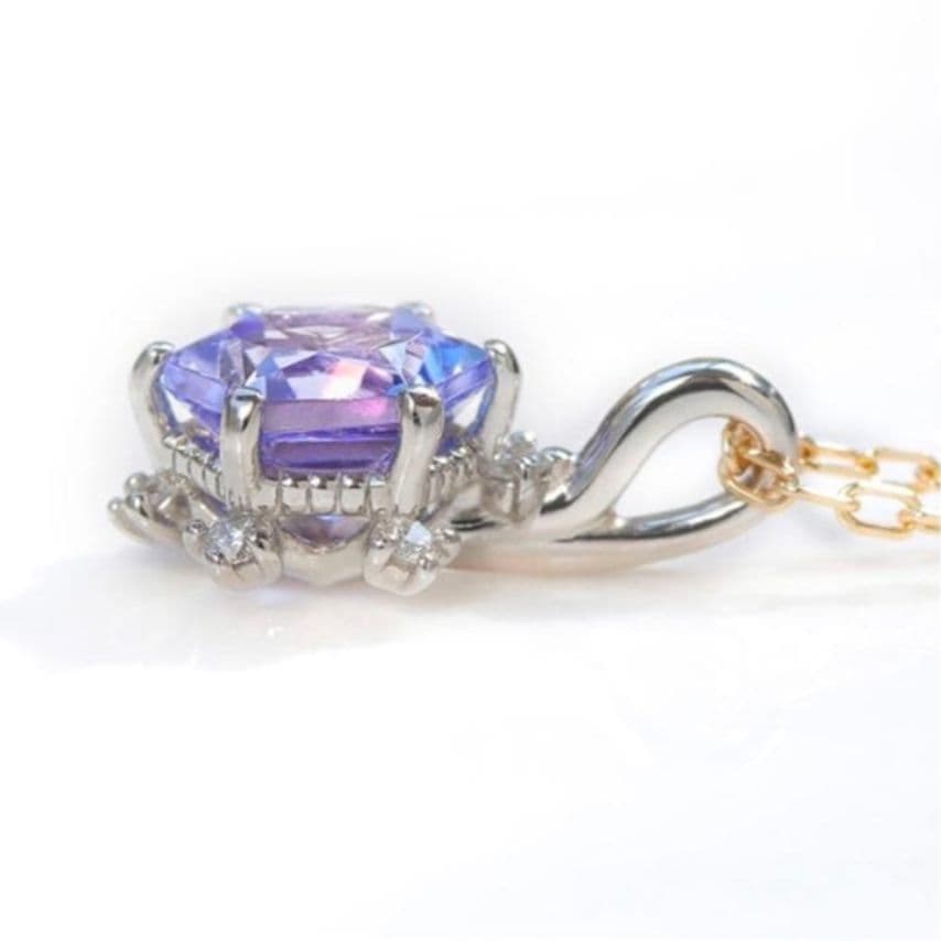 【最終価格】Bizoux pt900 K18YG タンザナイト イルネージュ