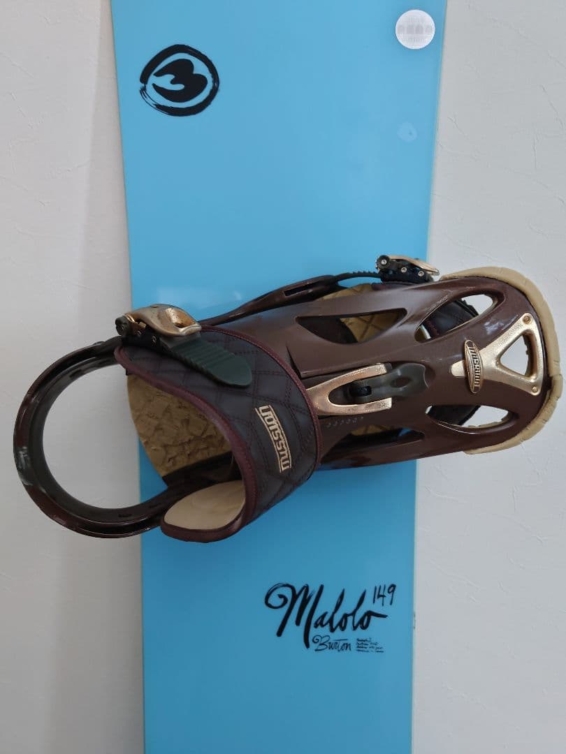 Burton Malolo 149cm スノーボード　ビィンディング:ミッション