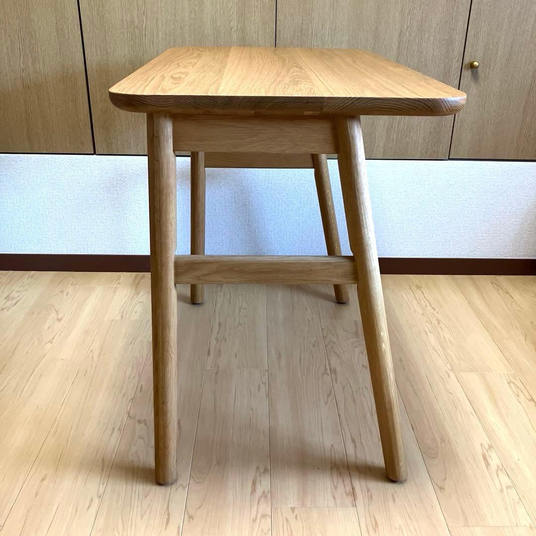 【美品】ACTUS リピアオーク材デスク 学習机 テーブル 木製家具　RIPIA