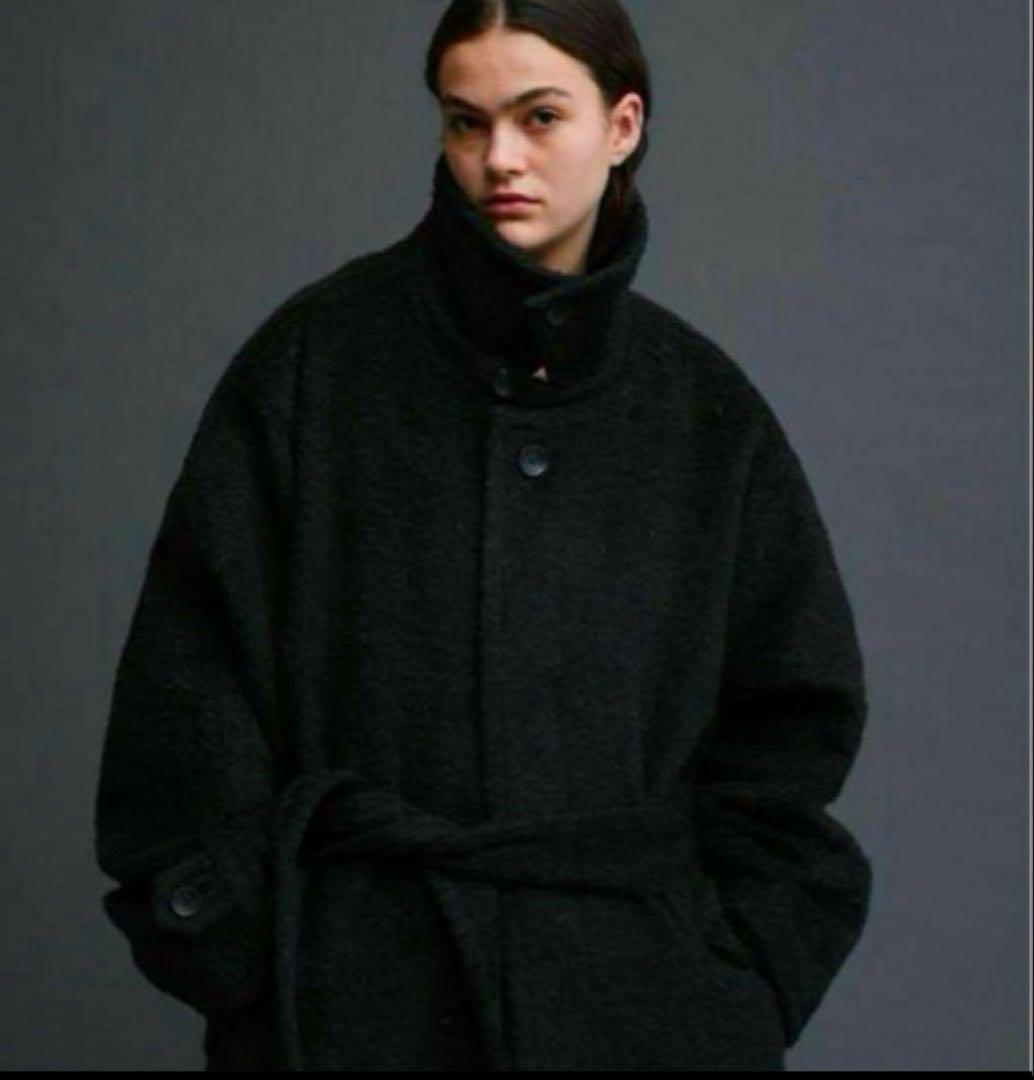 soerte ウールブレンドジャギーコート サイズ2