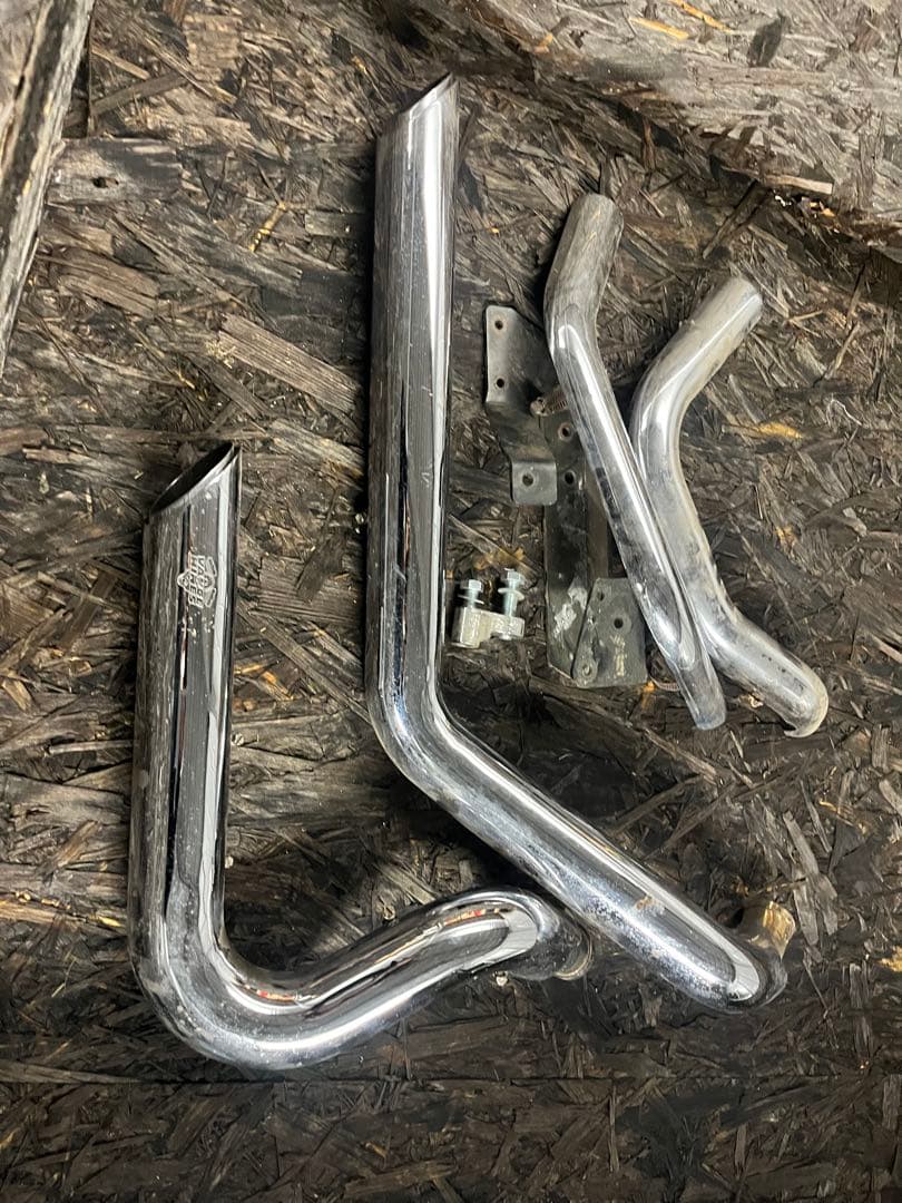 バンスアンドハインズ　ショートマフラー　xl1200