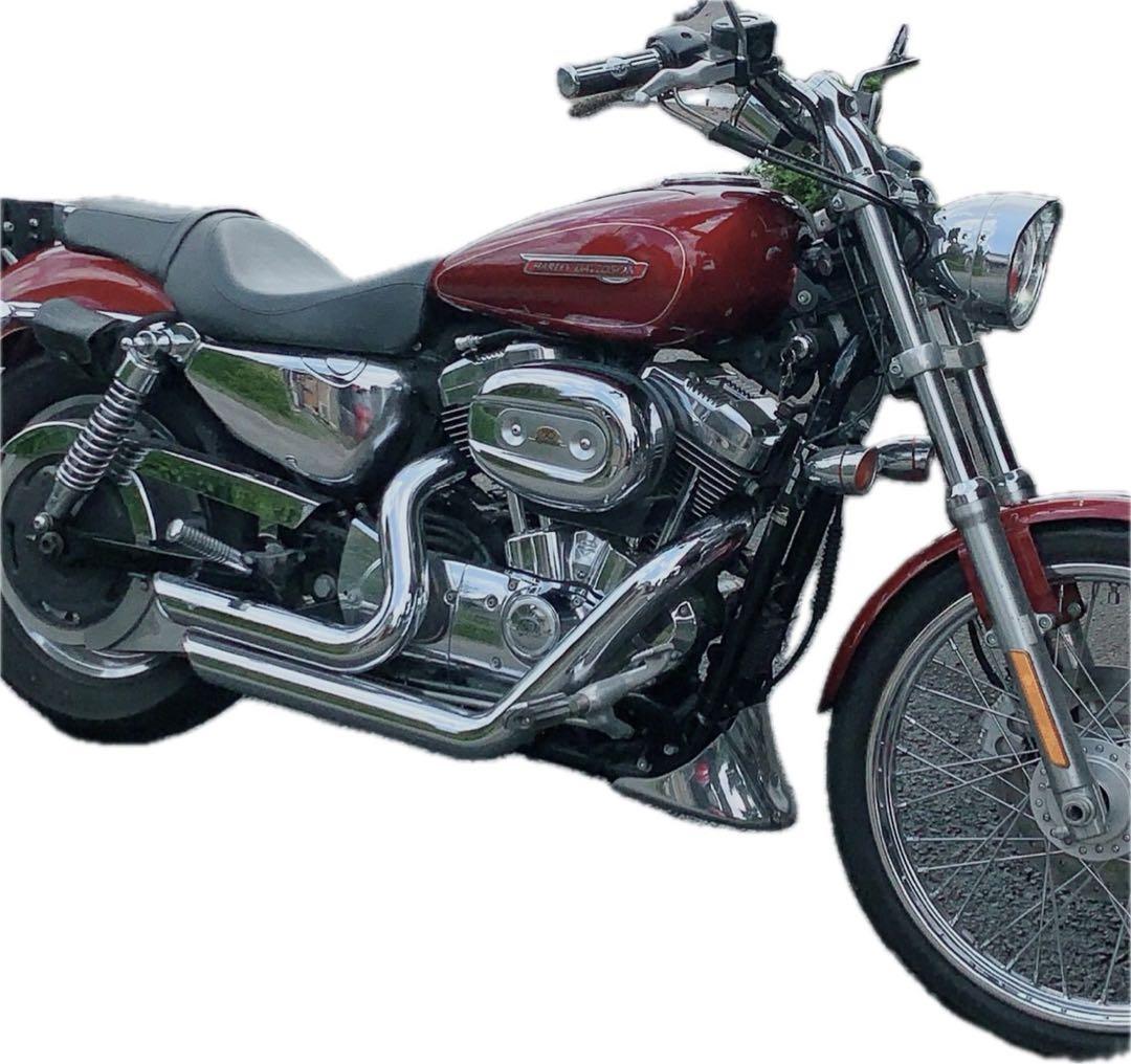 バンスアンドハインズ　ショートマフラー　xl1200