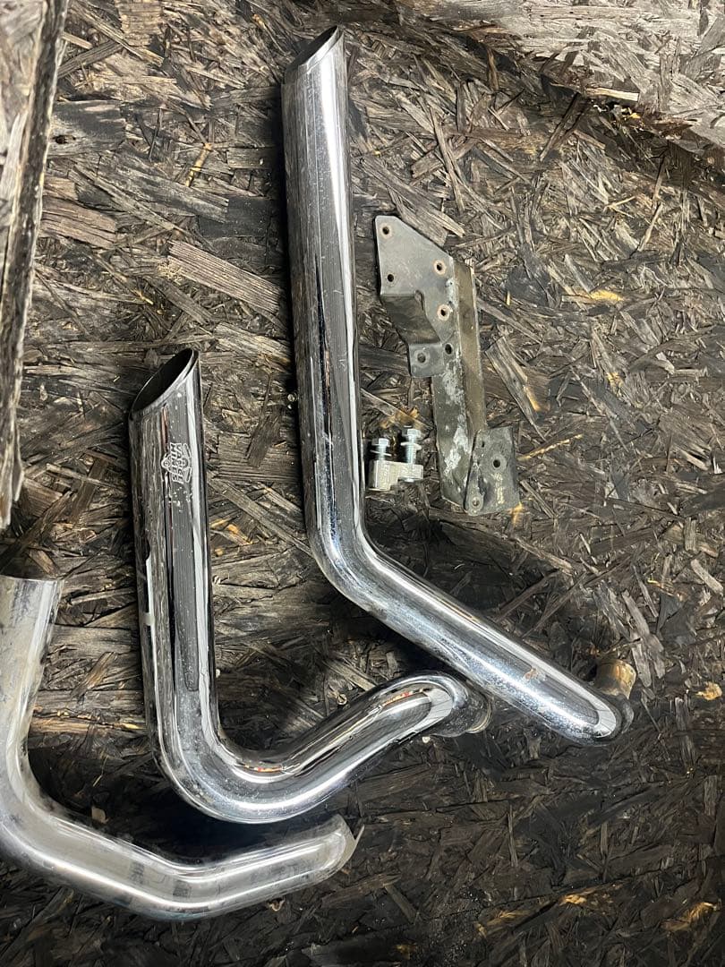 バンスアンドハインズ　ショートマフラー　xl1200