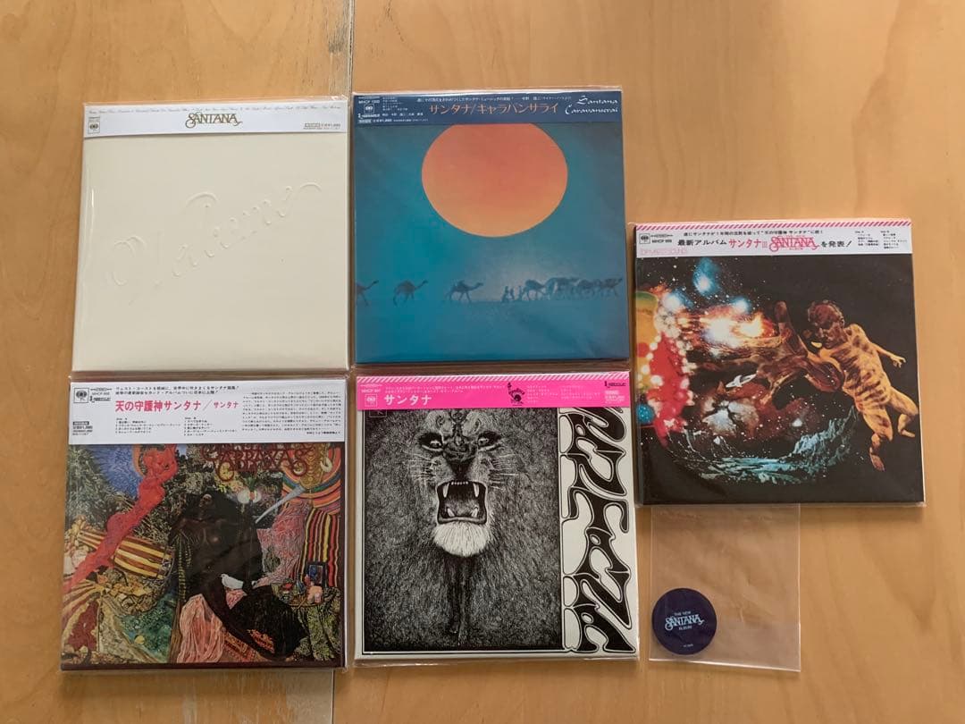 サンタナ 紙ジャケット11タイトル ロータスの伝説BOXセット 美品