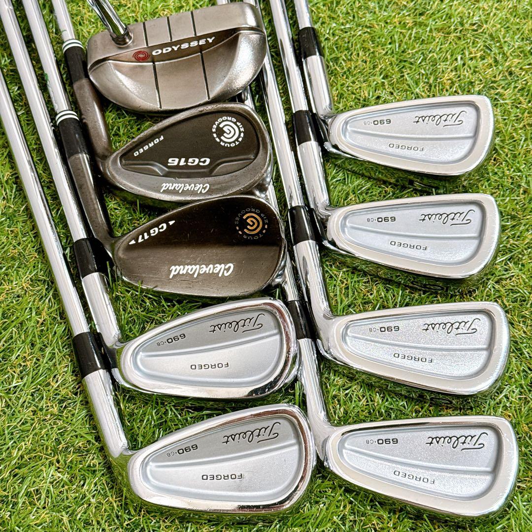 ゴルフクラブセット メンズ タイトリスト フルセット 12本 【K411】