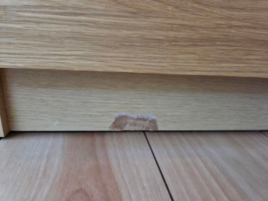 【送料込】unico ヒュッテ　オーク　レンジボード　キッチンボード