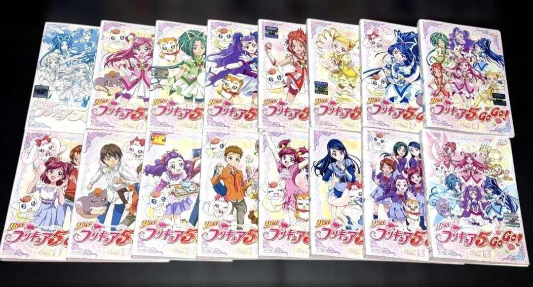 yes! プリキュア5 1-16巻 GO GO! 1-16巻 DVD