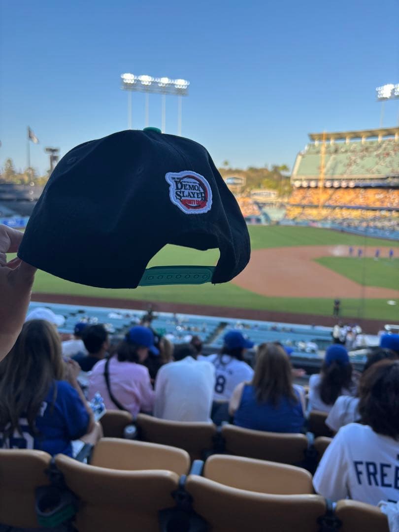 【現地限定】鬼滅の刃 ドジャース コラボキャップ