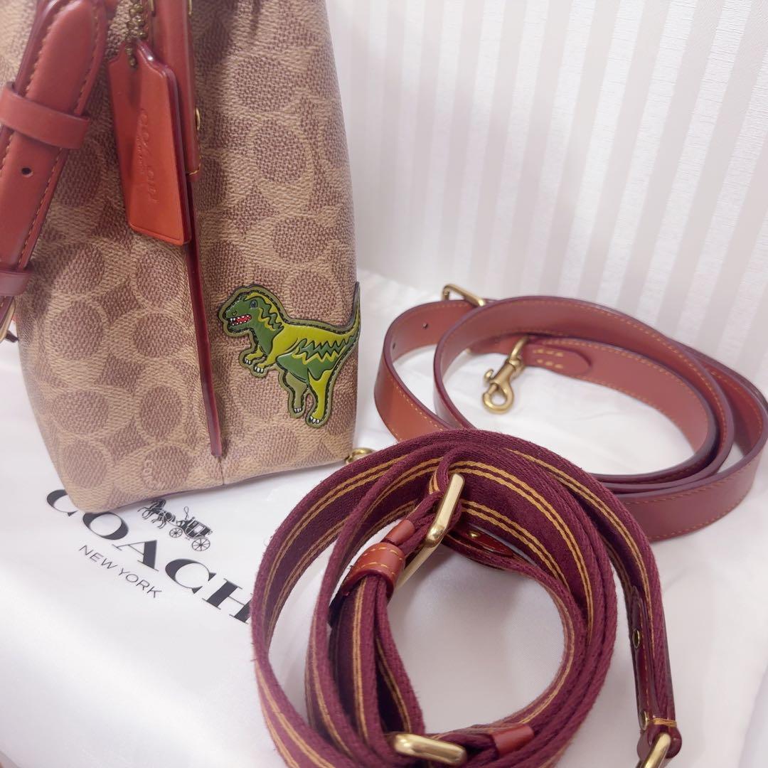 COACH 3way バッグ　ショルダーストラップ2本未使用