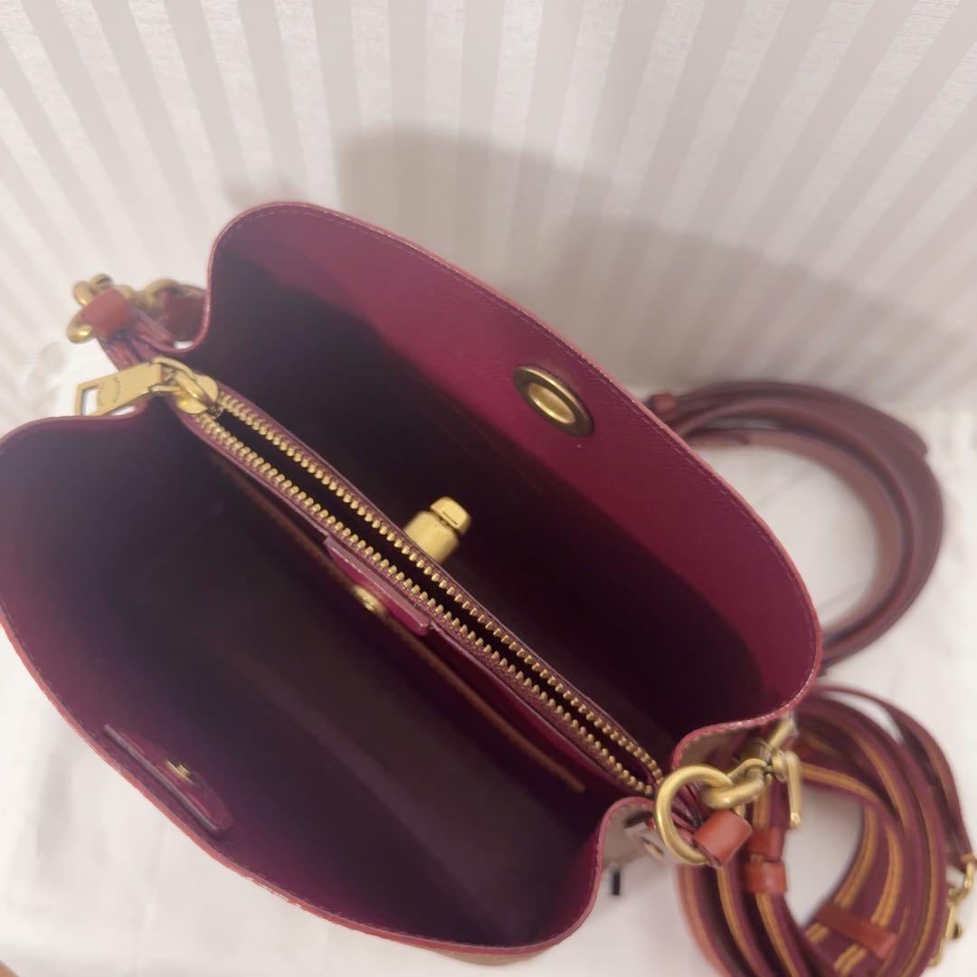 COACH 3way バッグ　ショルダーストラップ2本未使用