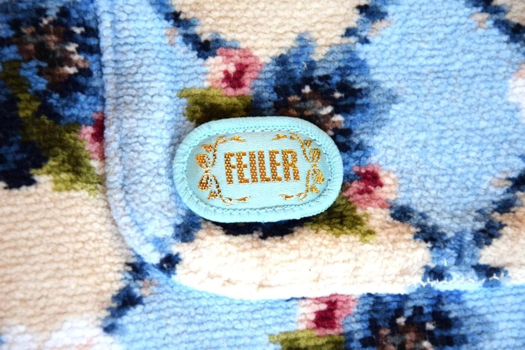 FEILER フェイラー エプロン　アーガイル柄