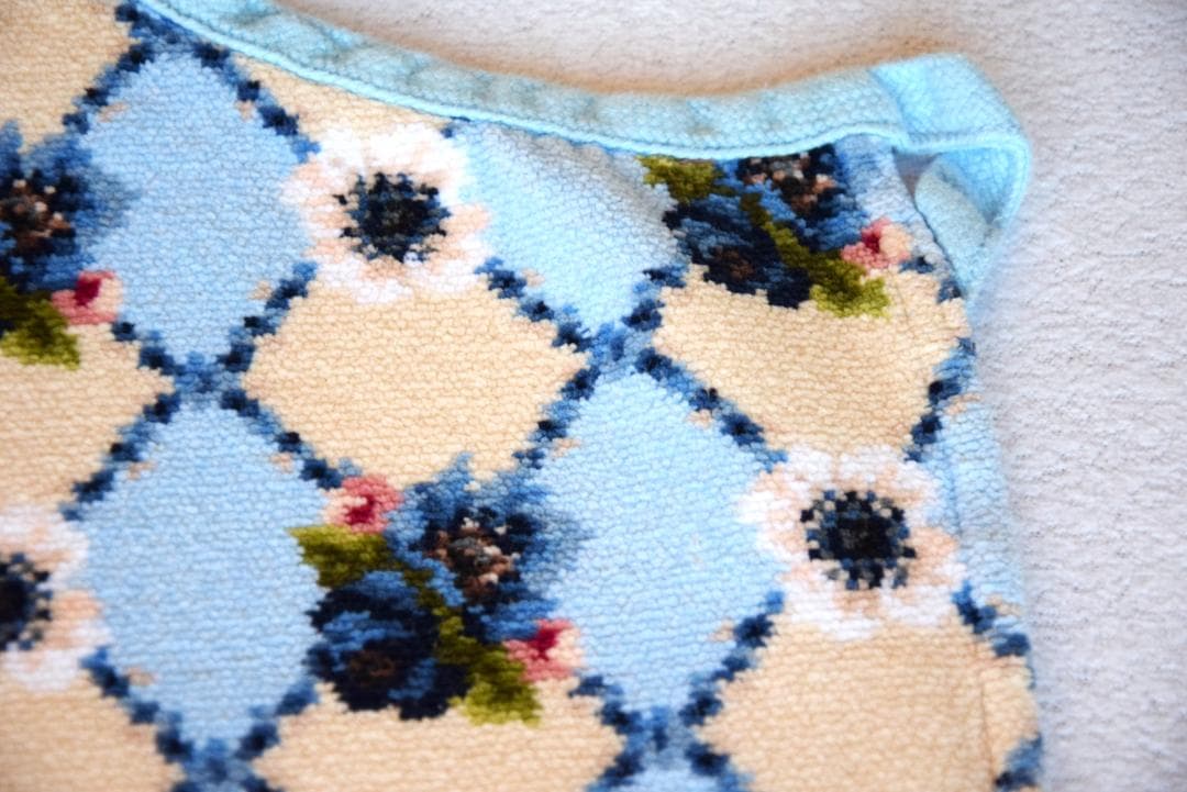 FEILER フェイラー エプロン　アーガイル柄