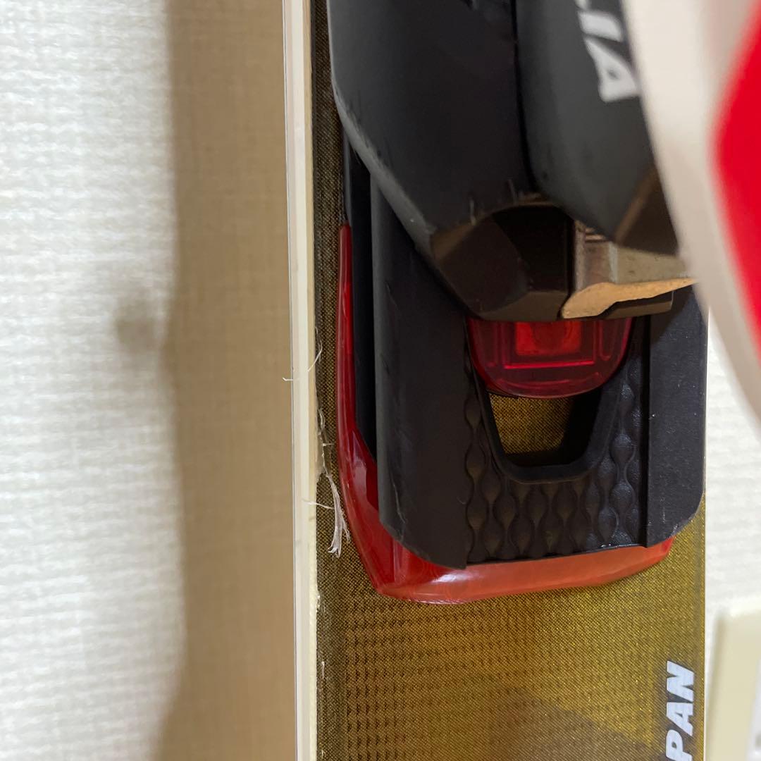 OGASAKA KEO’Sスキー板 ビンディング付き イエロー/ブラック