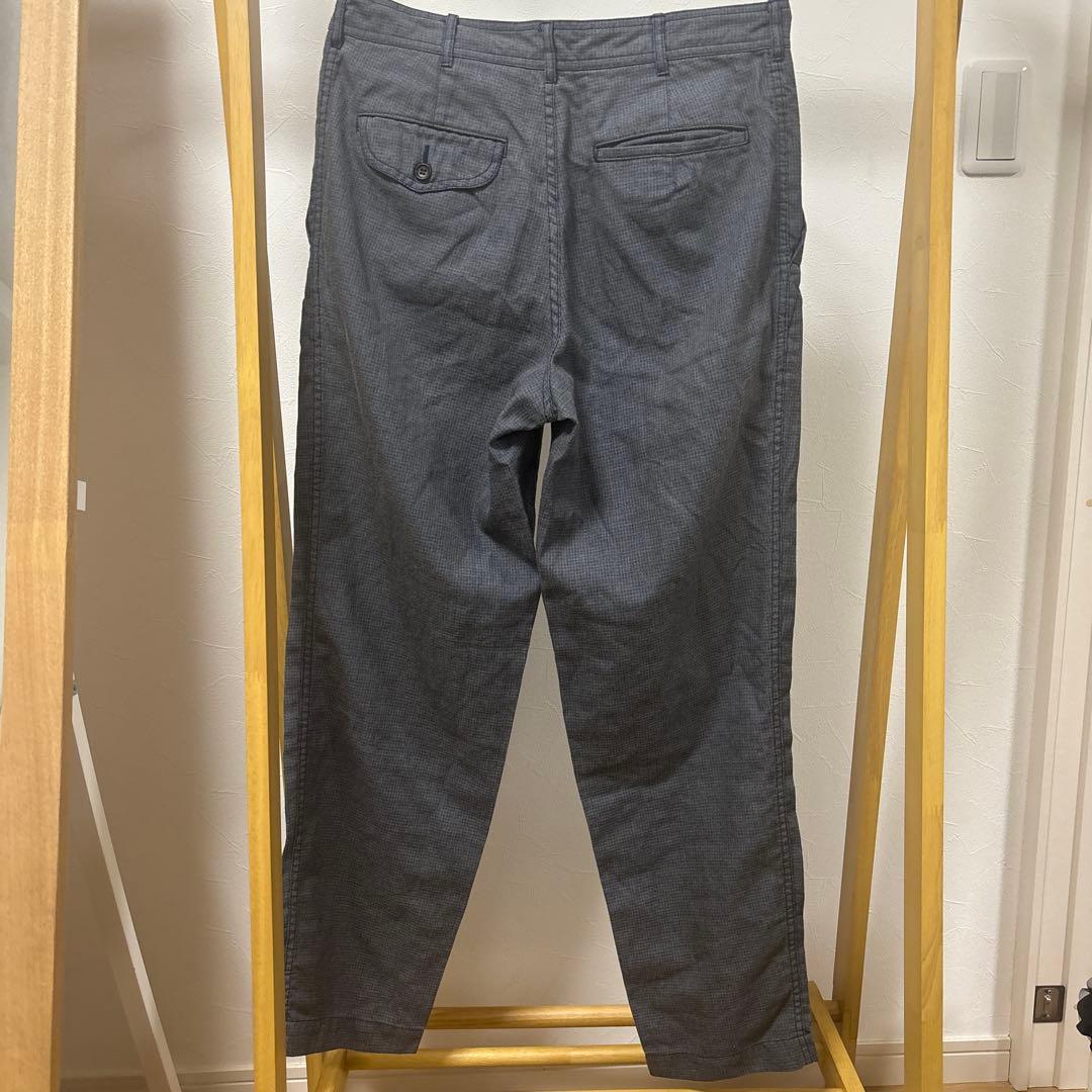 1998 コムデギャルソンオムプリュス チェック スラックス レーヨン ポリ