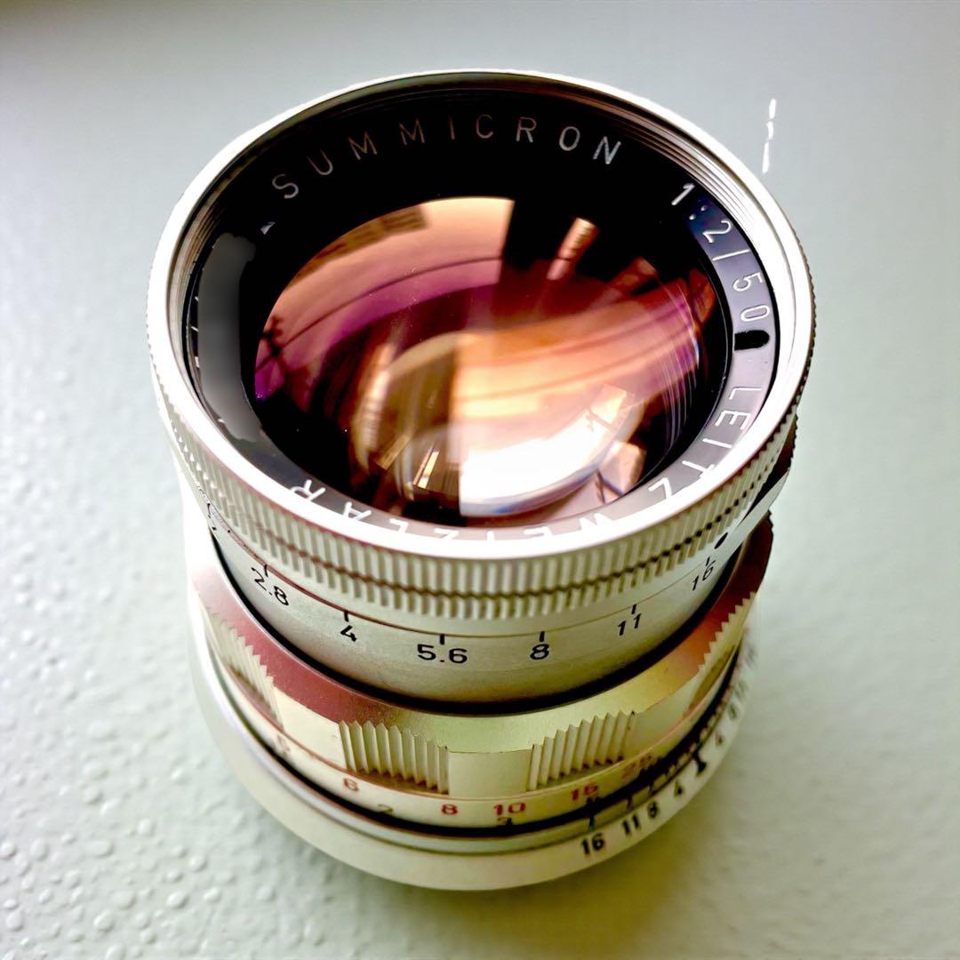 【OH済＆逆ローレット】Leica Summicron50㎜　ズミクロン固定鏡筒