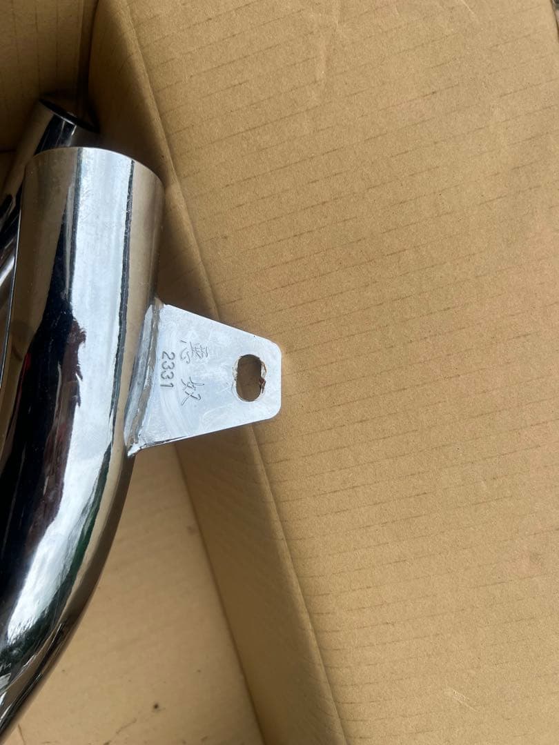 CBX ワルツ機械マフラー　サイレンサー付き美品