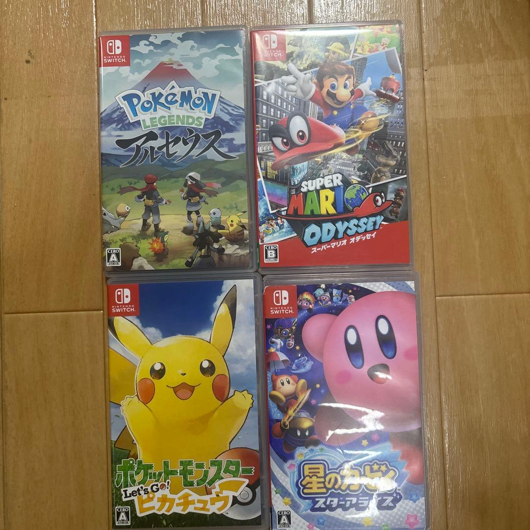 炭水化物大好きさん専用 Nintendo Switch ゲーム4本セット