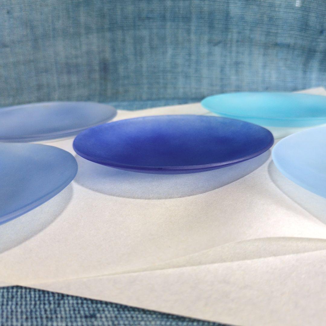 momoko中村孝子さんのガラス豆皿5種