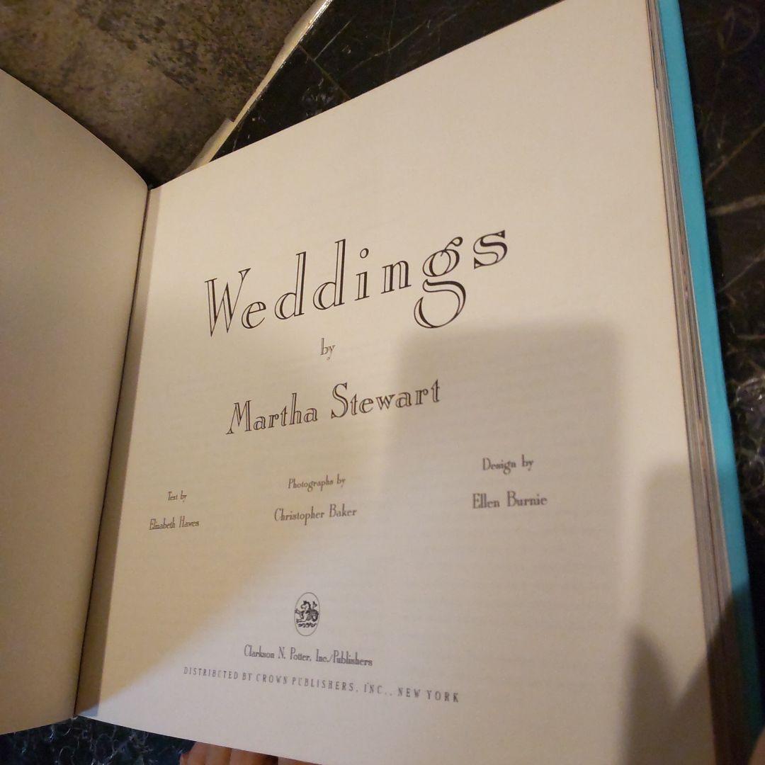 期間限定値下げMartha Stewart Wedding ウェディング写真集