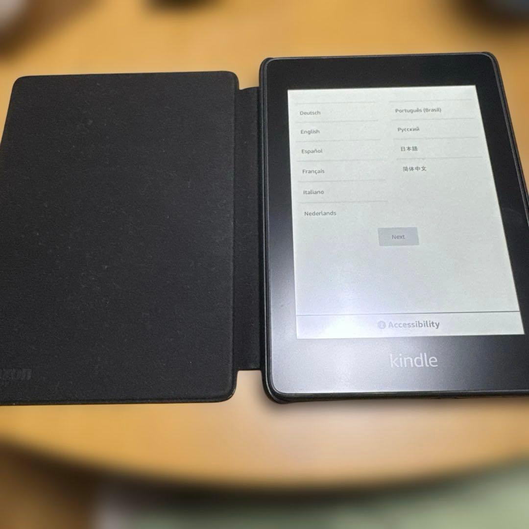 Kindle paperwhite 32GB ケース付き