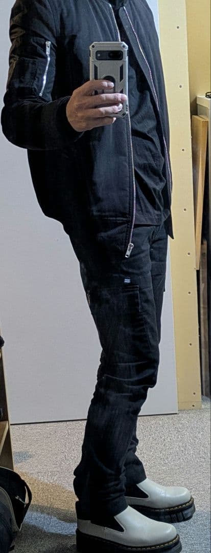 【本日のみ】LOUIS VUITTON カーゴパンツ ブラック　46