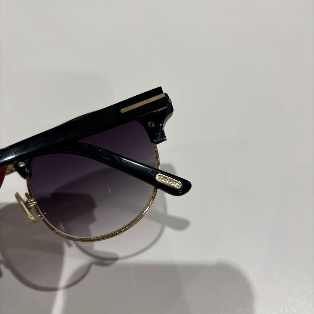 訳あり TOM FORD TF0248 ブラックサングラス トムフォード