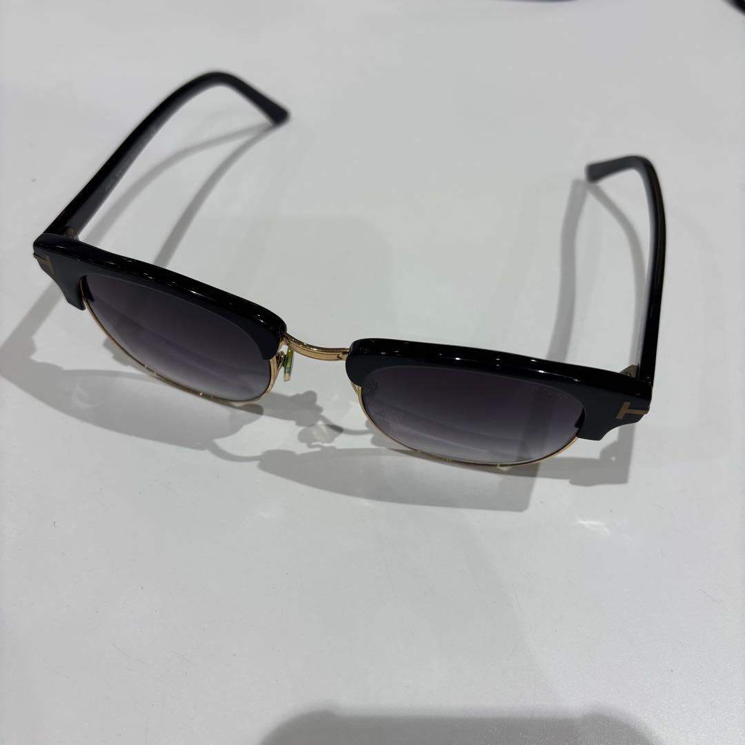 訳あり TOM FORD TF0248 ブラックサングラス トムフォード