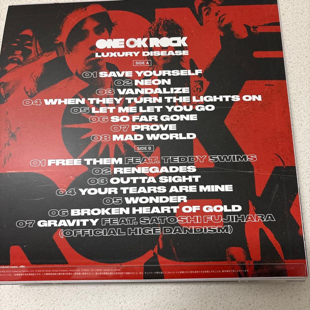 邦楽 ONEOKROCK LUXURYDISEASE