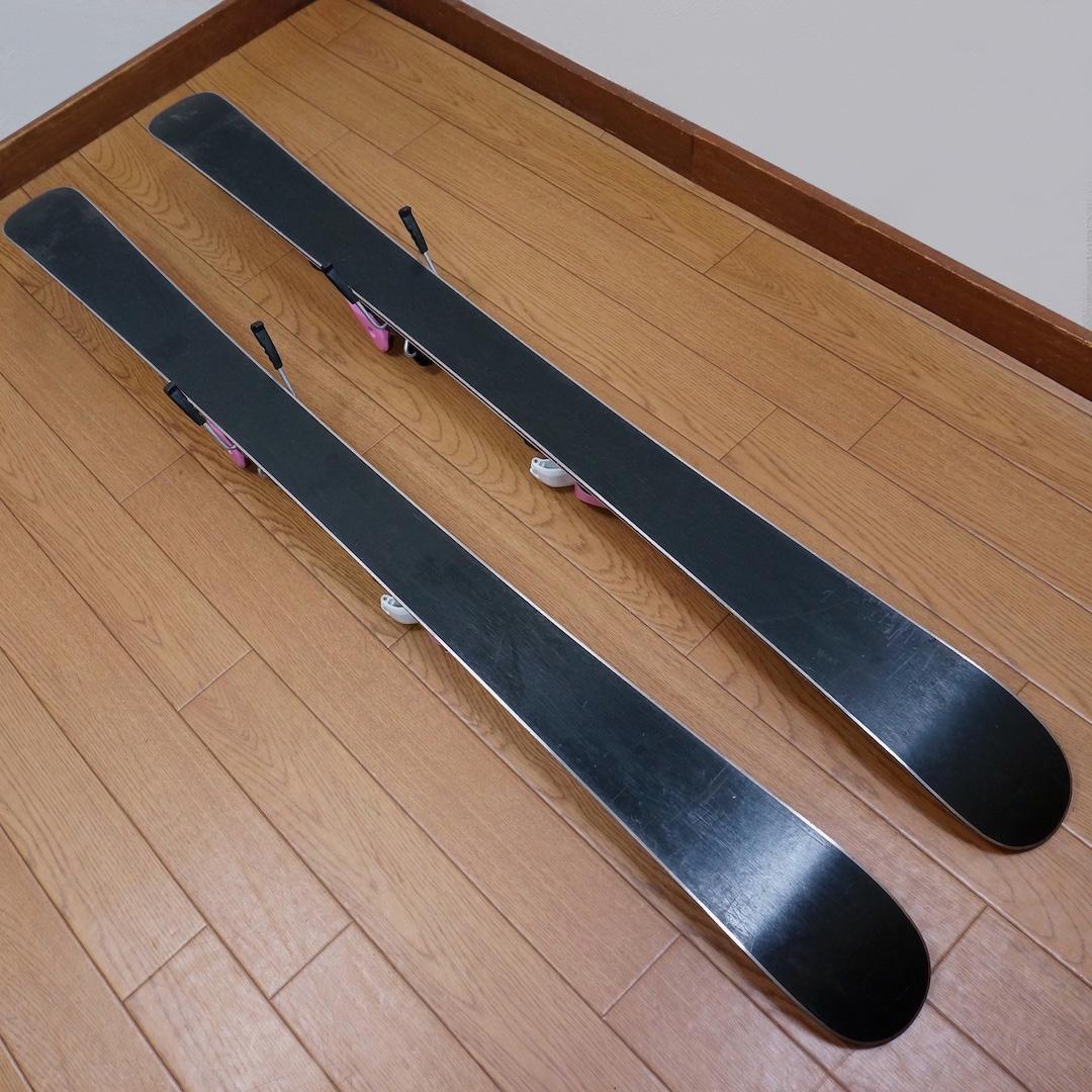 メンテ済 106cm 靴19cm KAZAMA スキーセット (110)